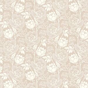 Farrow & Ball Handprinted Wallpaper | Peony | Taupe | 2302